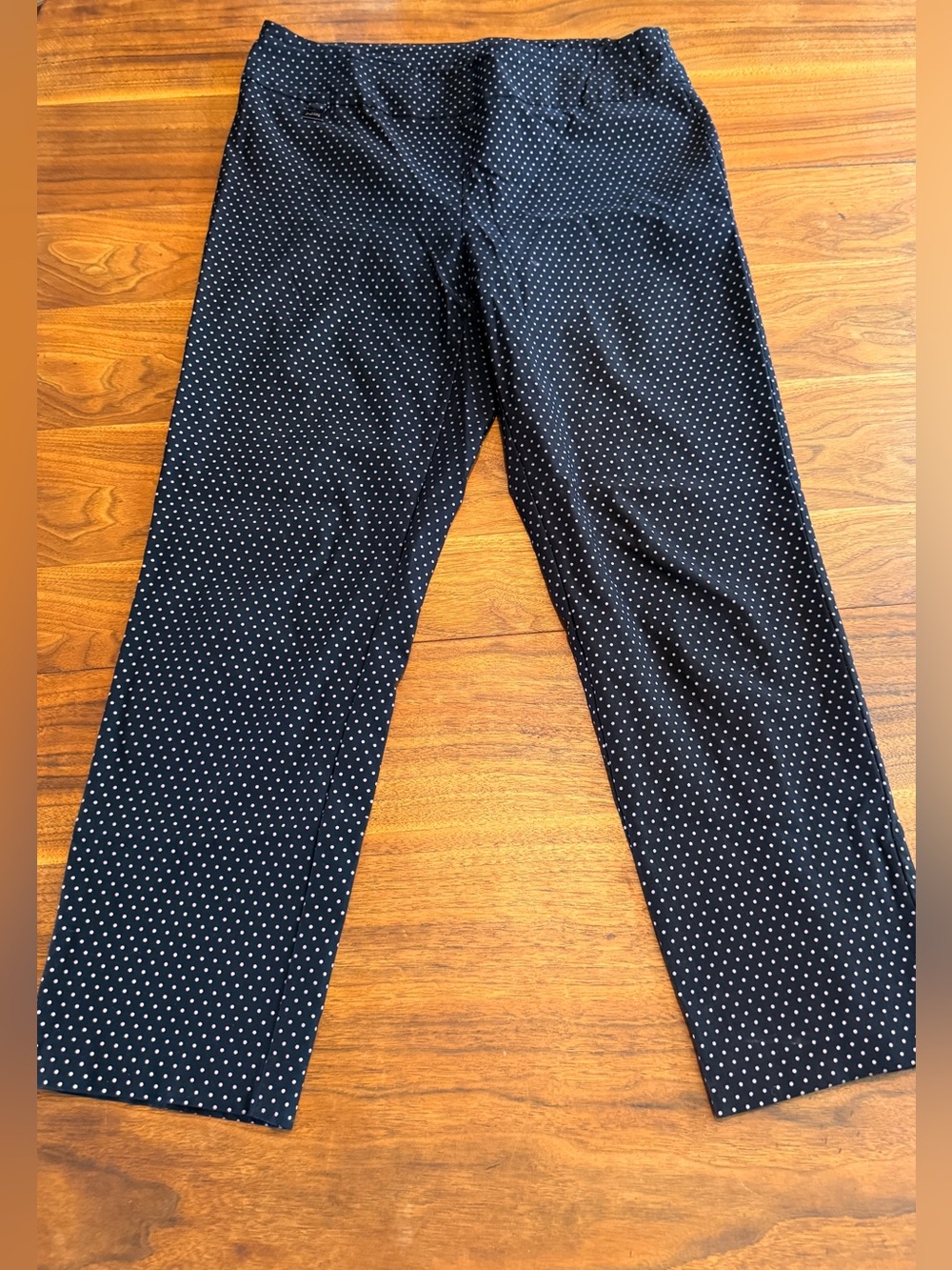 Joseph Ribkoff Classic Straight Pant Cigarette Pant Black Dot On Trend Size 14